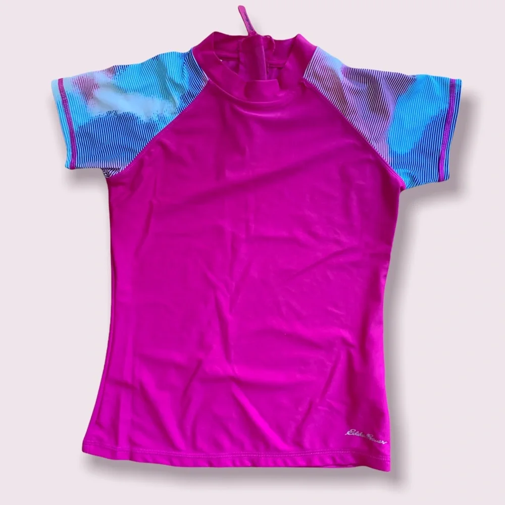 Eddie Bauer girl’s reversible 4 PCs swim set